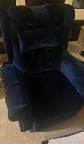 Mobility recliner chair blue - chair,