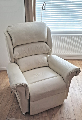Riser recliner real leather - riser,